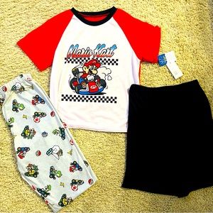 Boys’ Super Mario Kart - 3 Piece Pajama Set